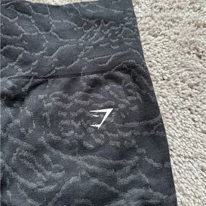 GYMSHARK BLACK adapt seamless cycling shorts, size L